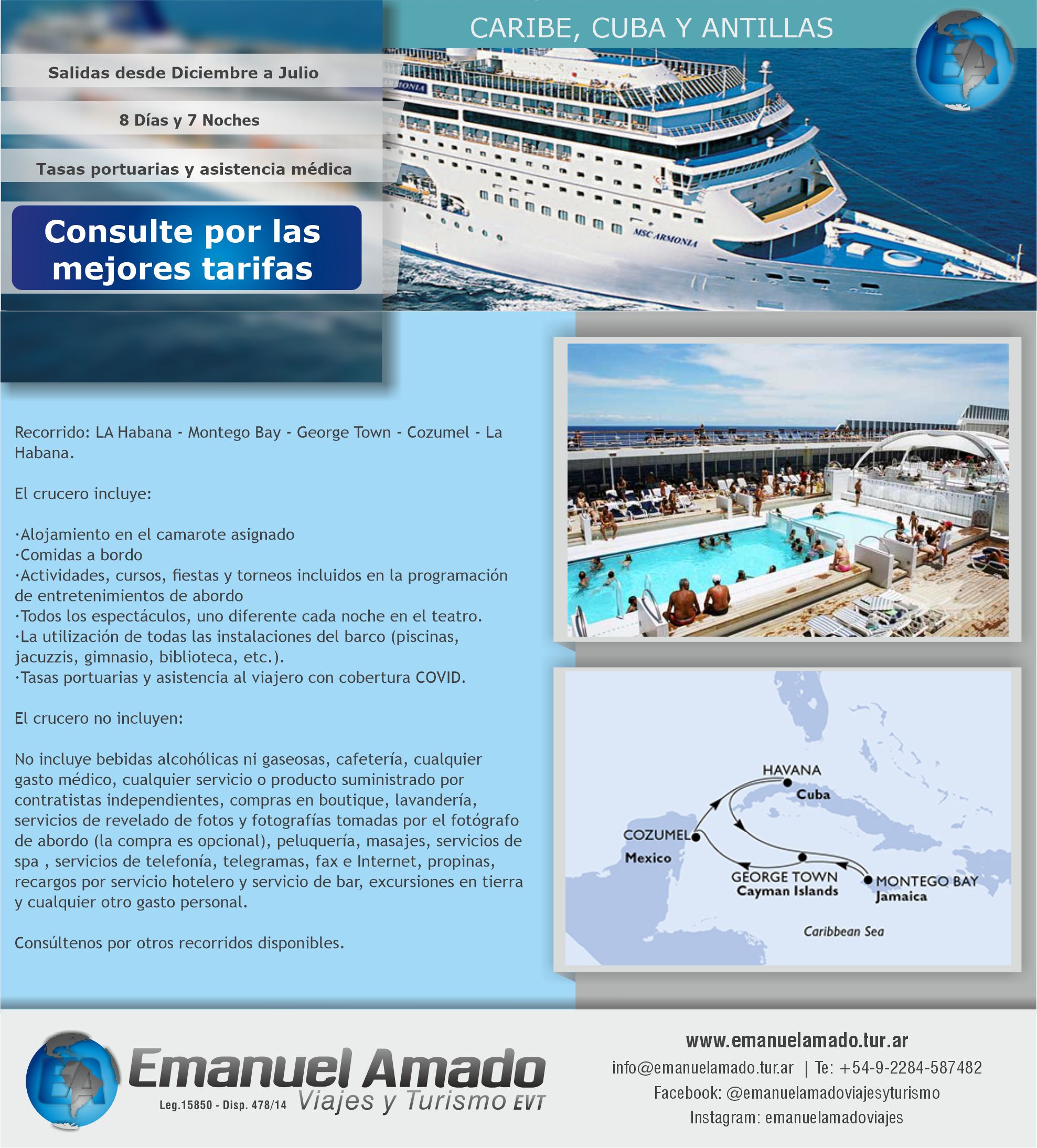 CUBA ANTILLAS II B